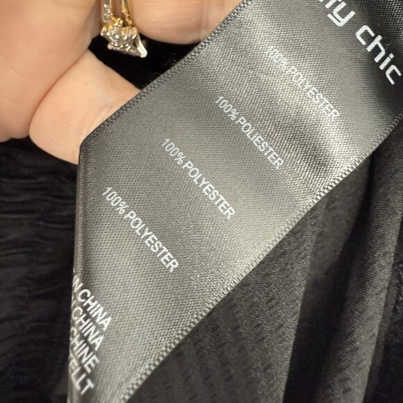 City Chic NEW Silky Pull on Jogger Pants Plus size 24 XXL Black elastic Waist - Picture 10 of 12